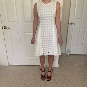 Donna Karan white dress